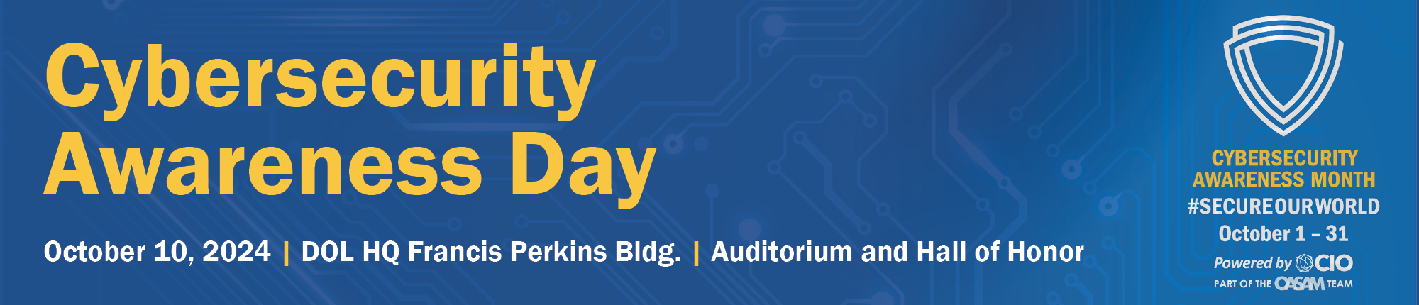 U.S. Department of Labor Cybersecurity Day